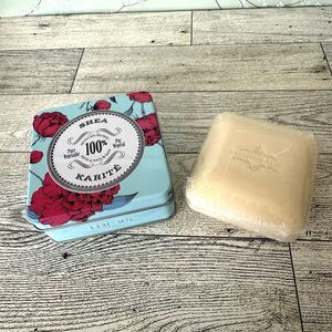 La Chatelaine Karite Soap Shea & Calendula from France Sealed 3.2 oz Bar In Tin